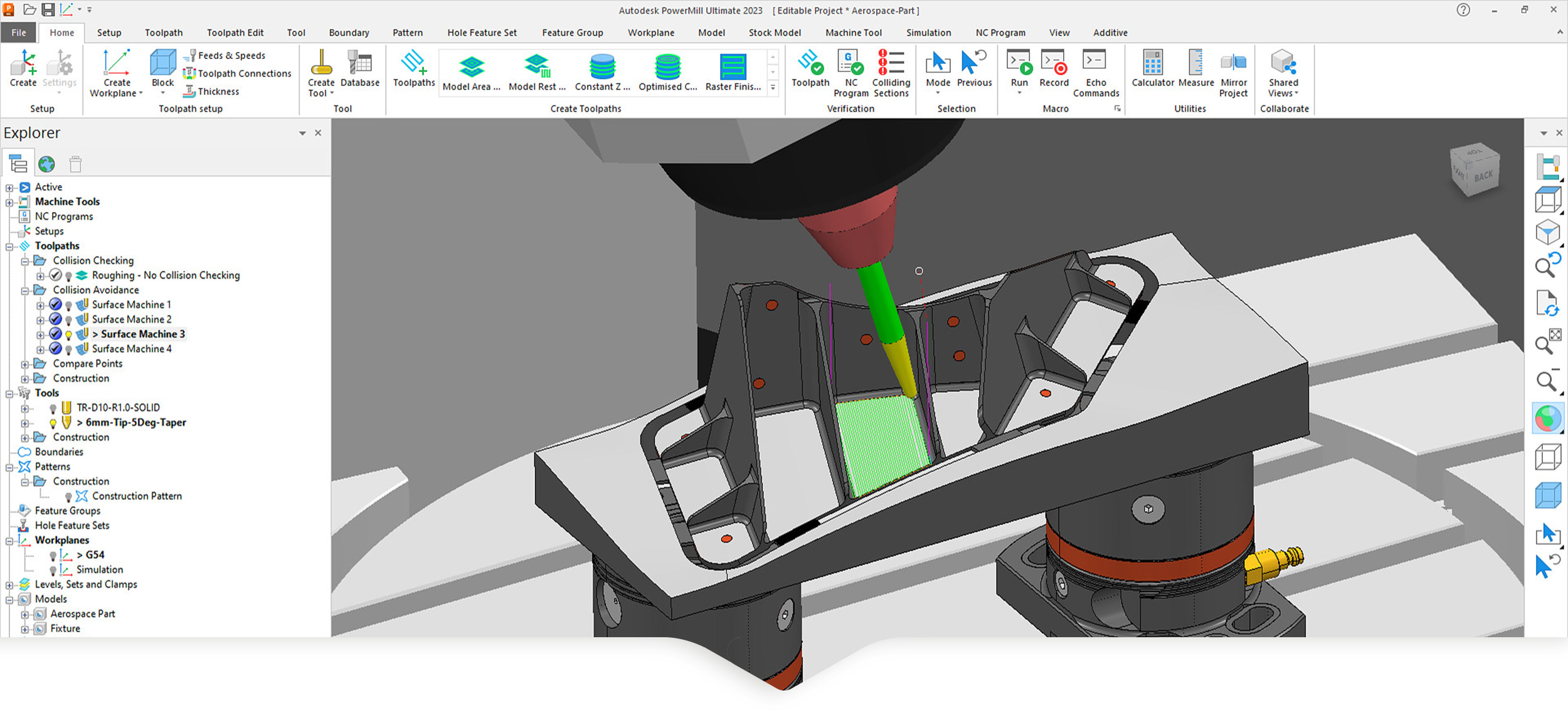 دوره آموزشی نرم افزار پاورمیل PowerMill در آموزشگاه مهرگان